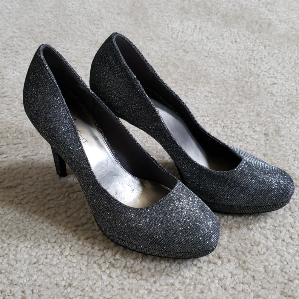 Glitzy heels